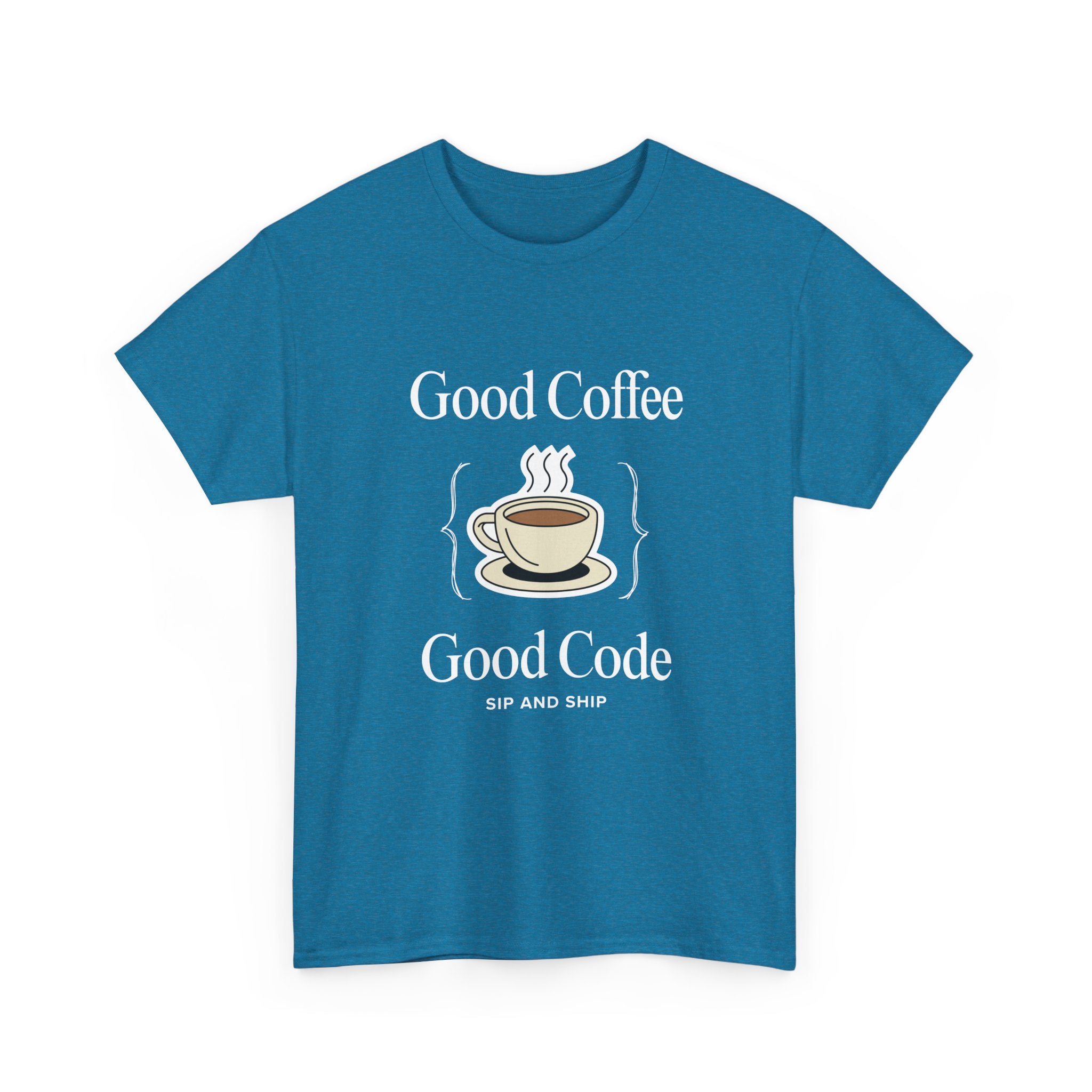 Good coffee good code T-shirt | Unisex