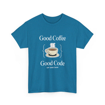 Good coffee good code T-shirt | Unisex