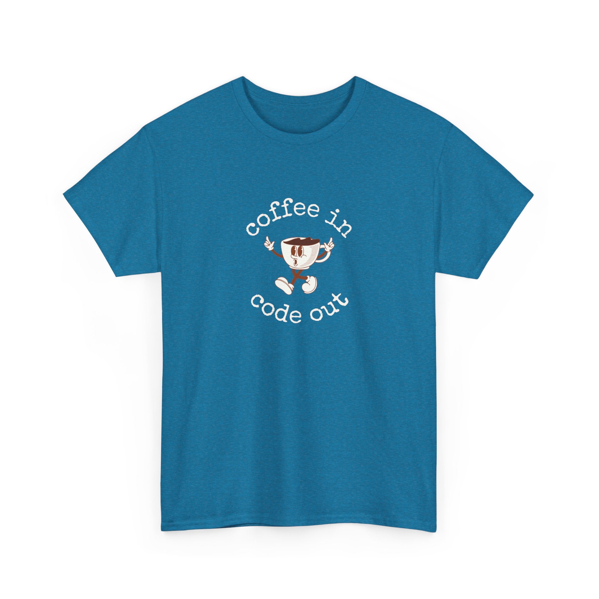 Coffee in code out T-shirt | Unisex