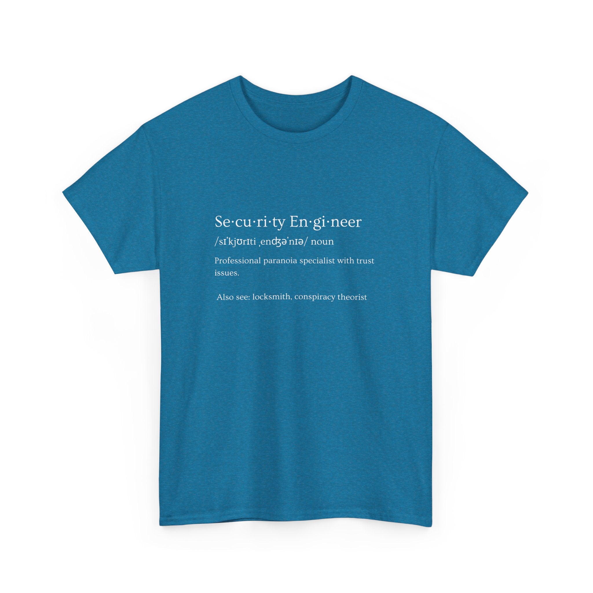 Security engineer T-shirt | Unisex