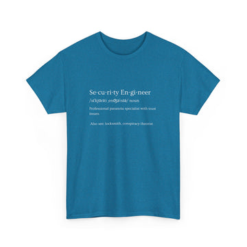 Security engineer T-shirt | Unisex