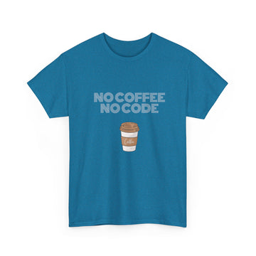 No coffee no code T-shirt | Unisex
