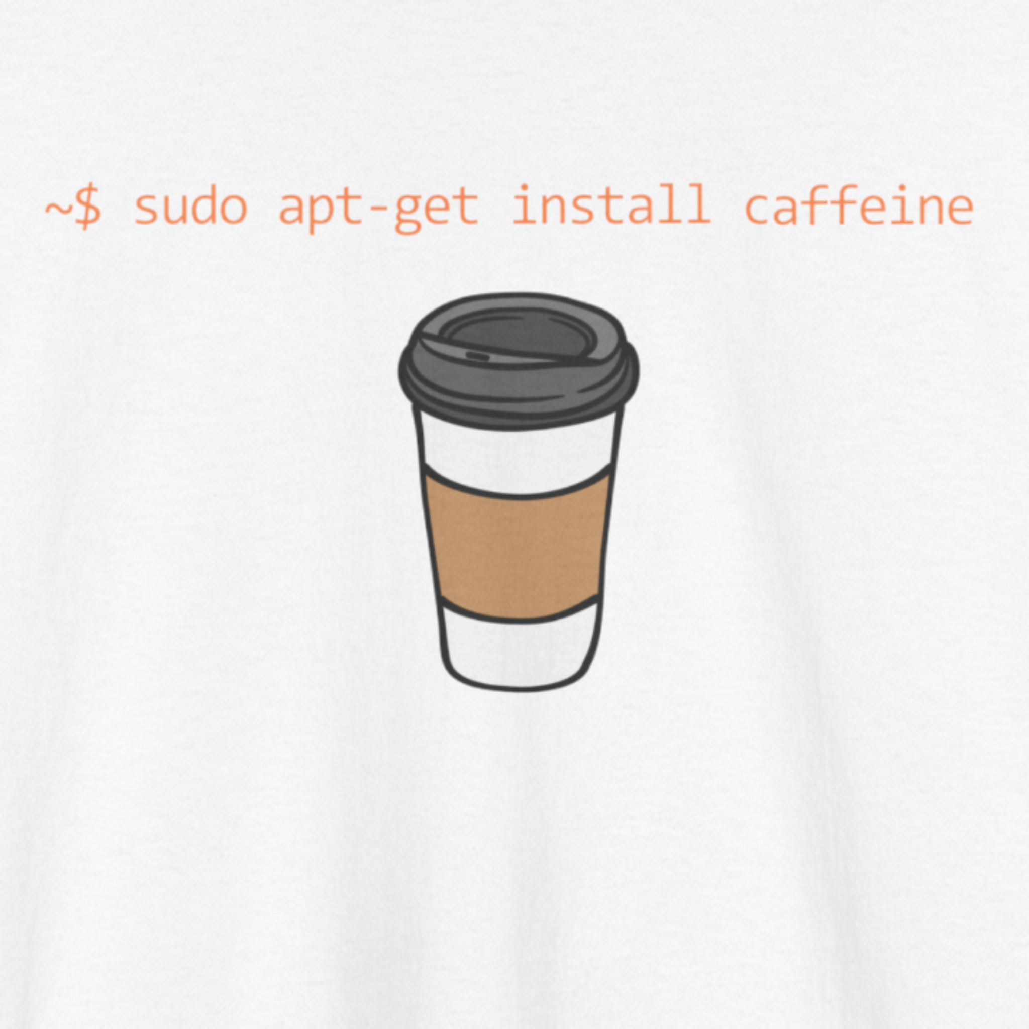 Install Caffeine T-shirt | Unisex