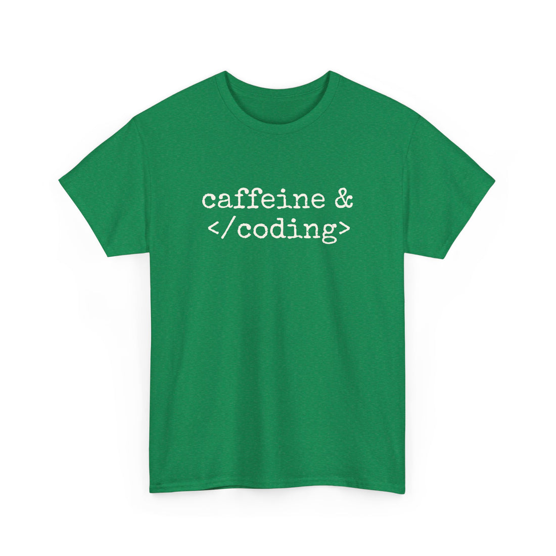 Coffeine and coding T-shirt | Unisex
