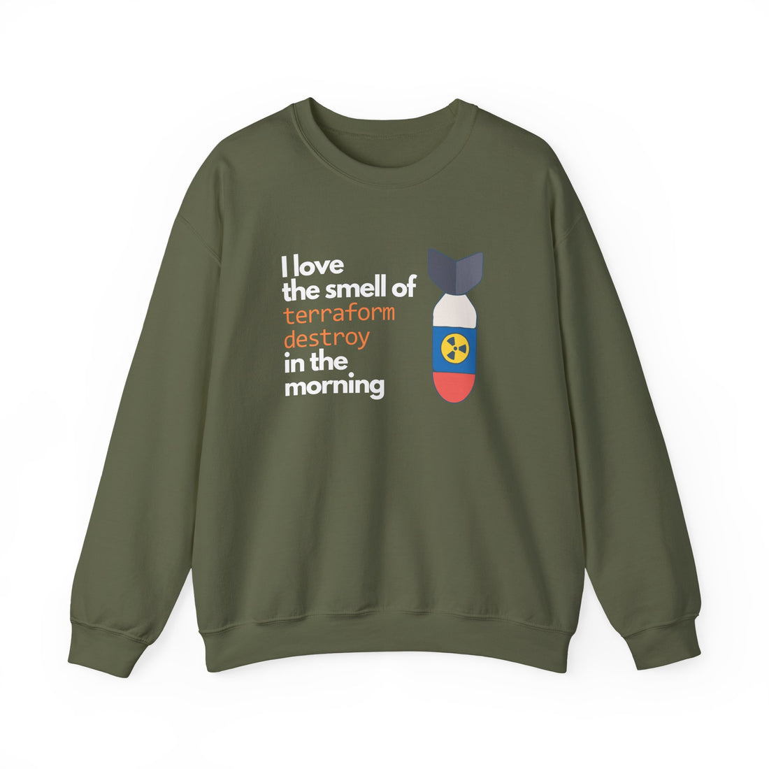 Terraform Destroy | Unisex Crewneck Sweatshirt