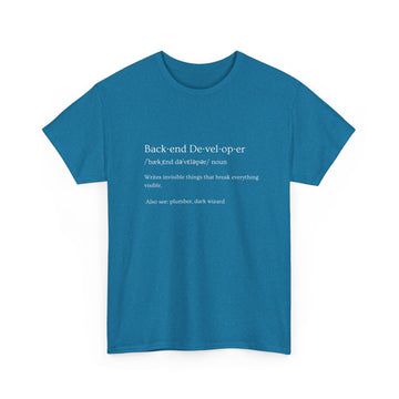 Backend developer T-shirt | Unisex