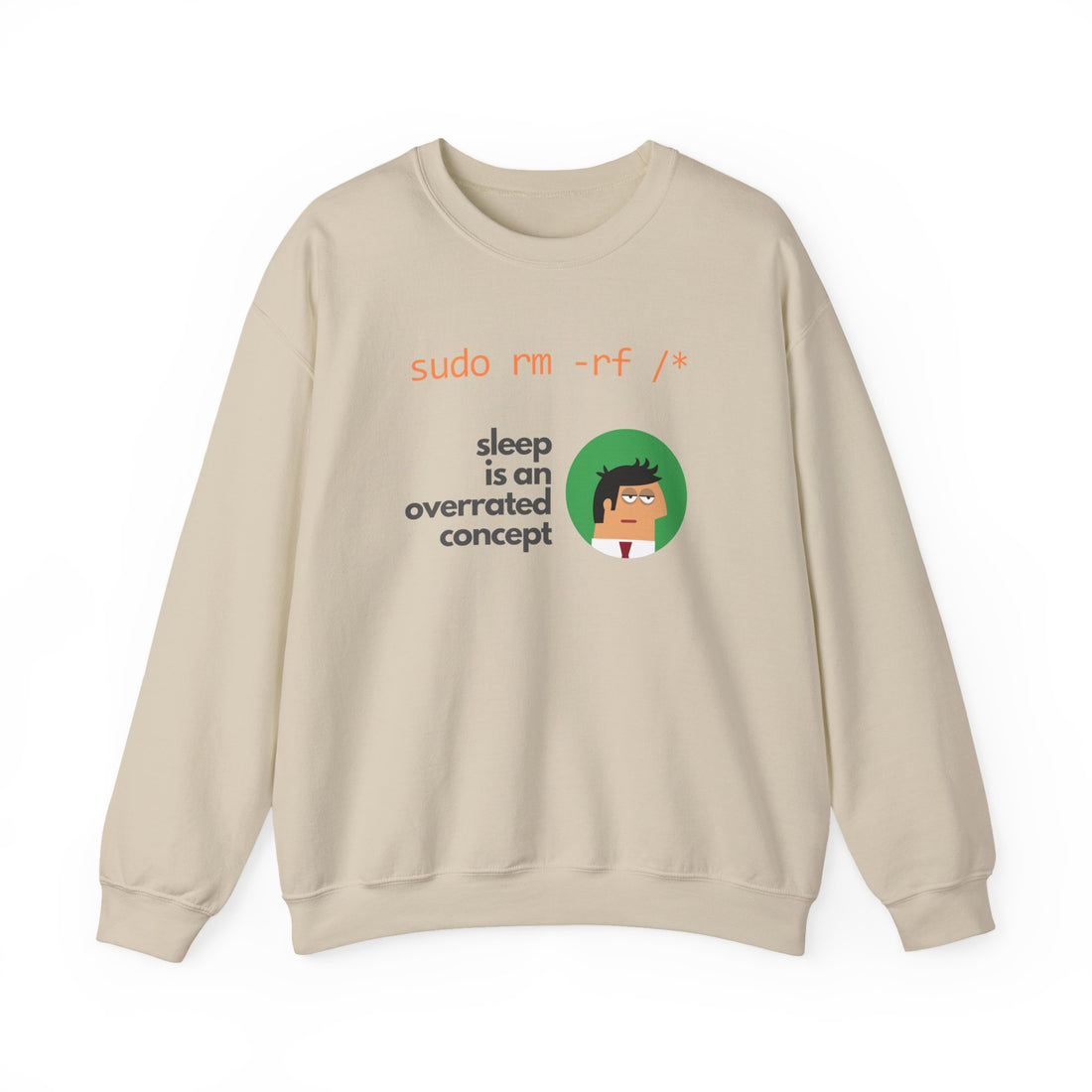 Sleep is Overrated | Unisex Crewneck Sweatshirt