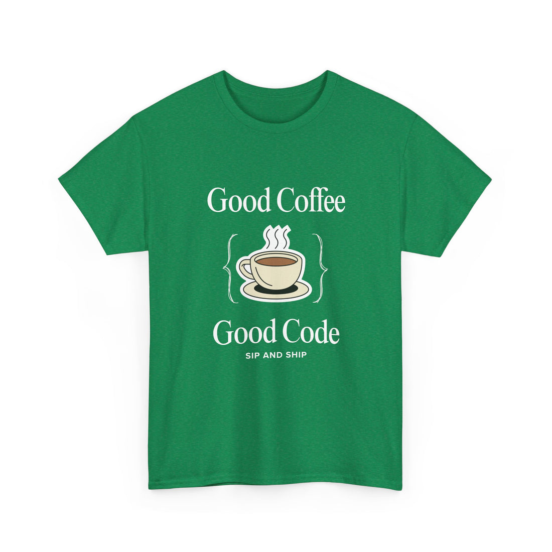 Good coffee good code T-shirt | Unisex