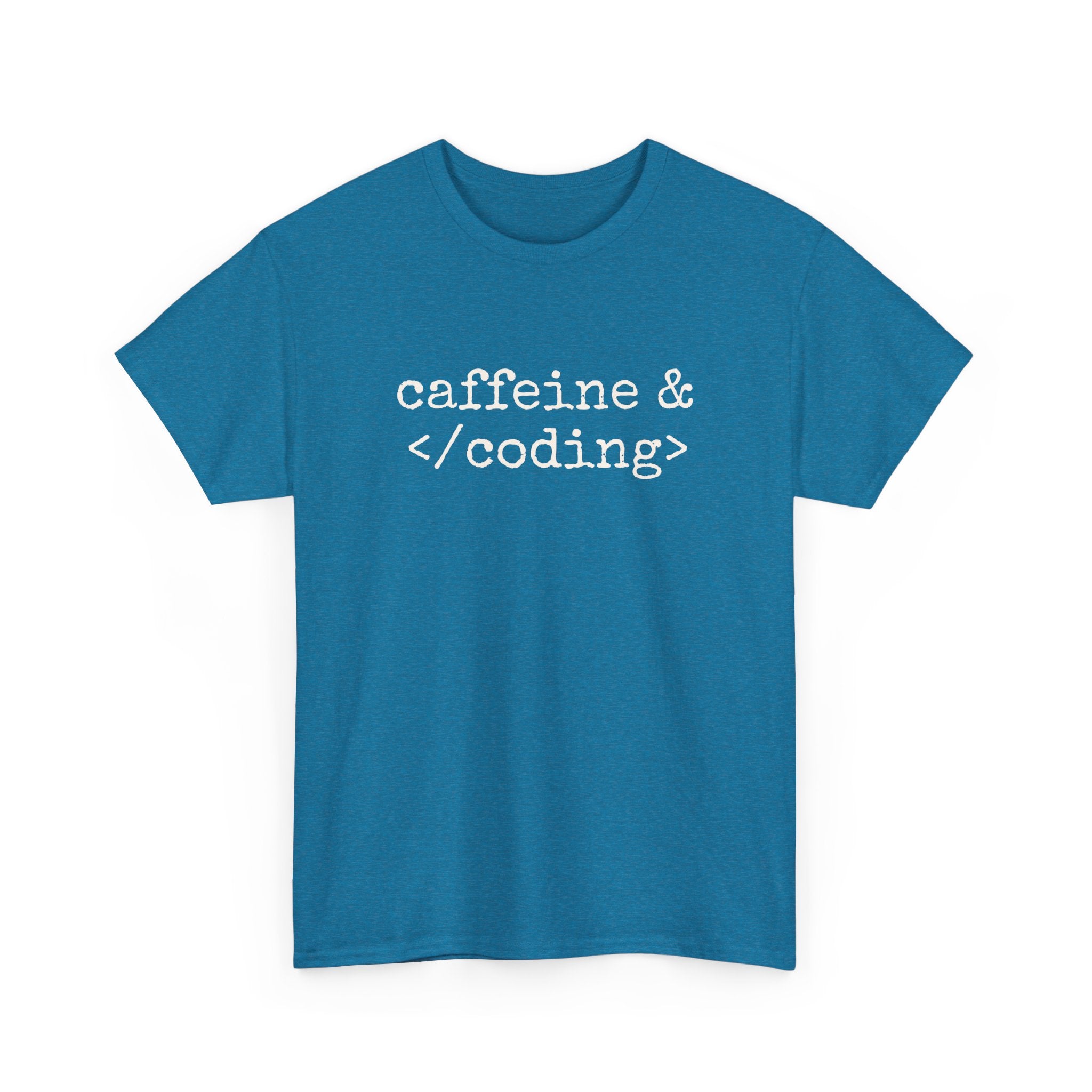 Coffeine and coding T-shirt | Unisex