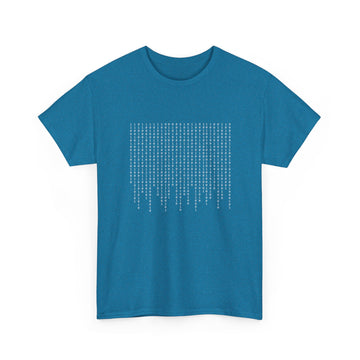 Binary rain T-shirt | Unisex
